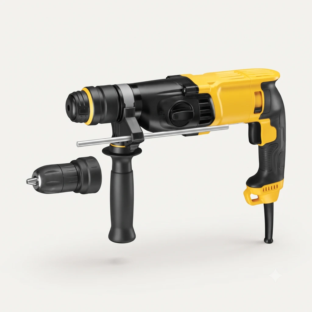 Dewalt D25134K-B4 26mm 3-Mode SDS Plus Hammer + QCC